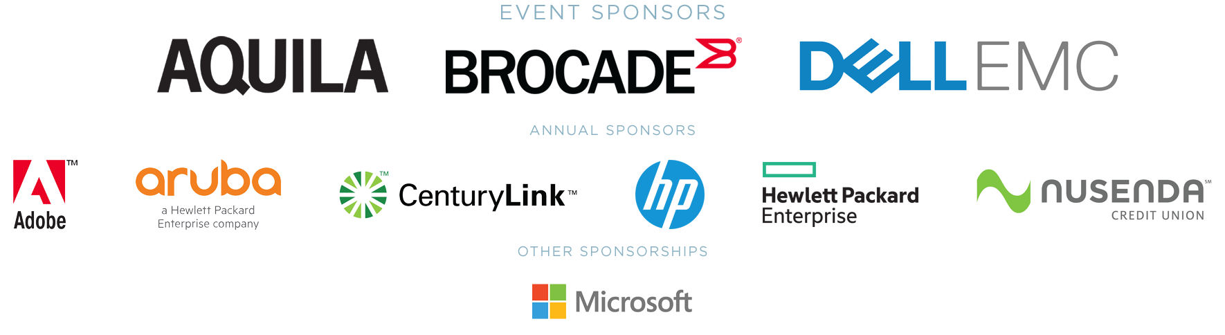 2017 Sponsors